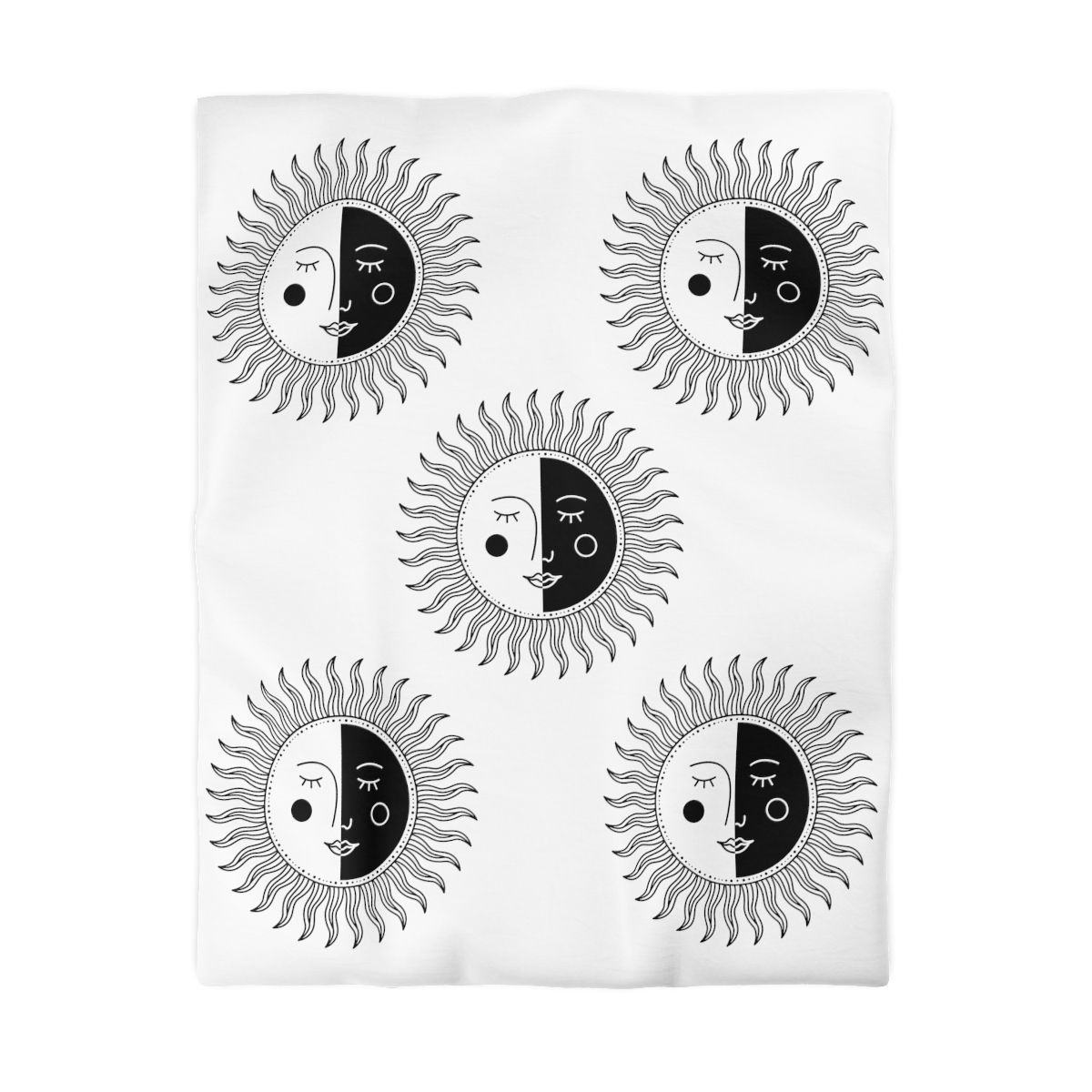 Luna Sun Microfiber Duvet Cover