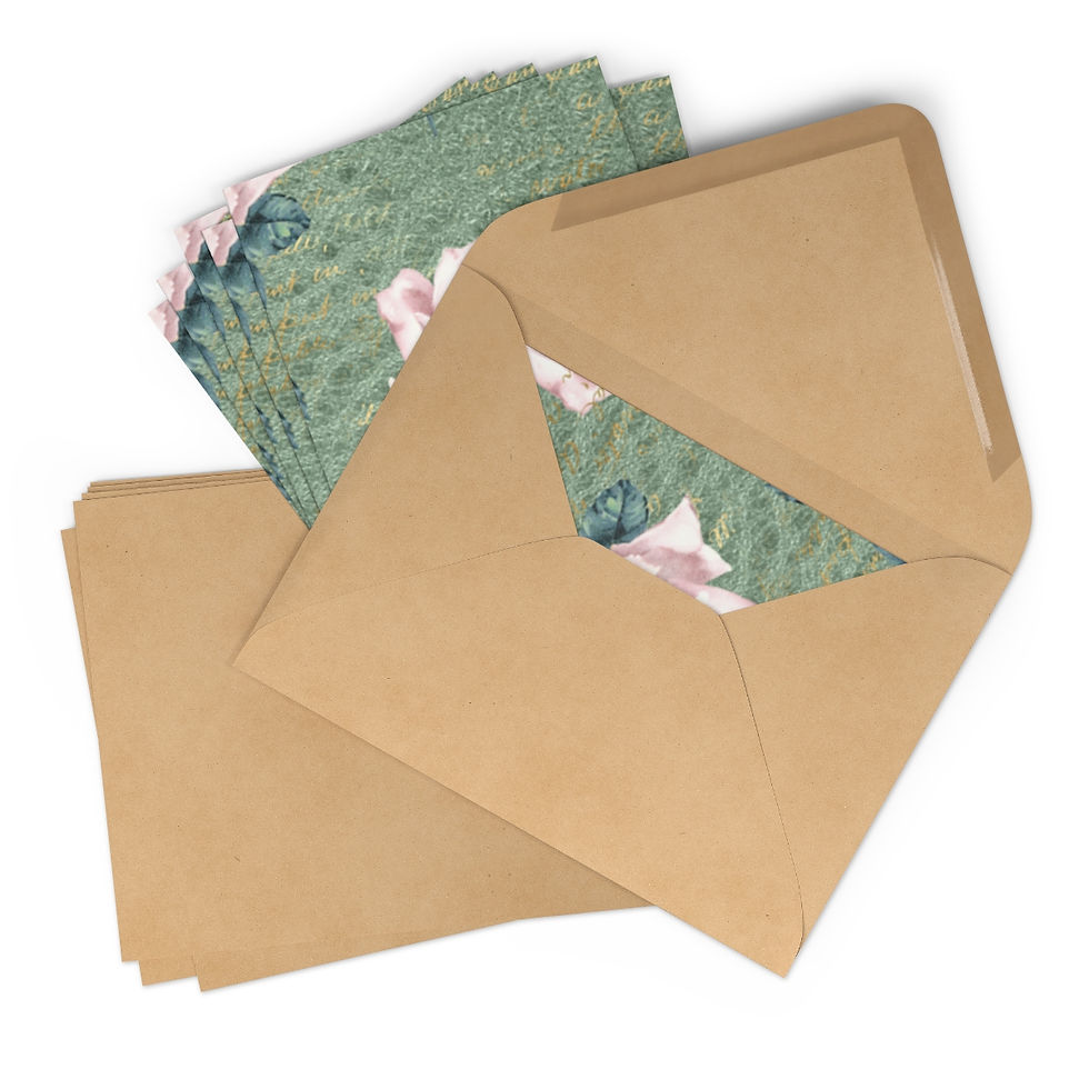 Thumbnail: #112 Greeting Cards (7 pcs)