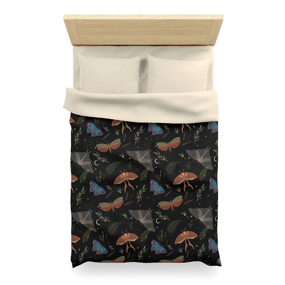 Thumbnail: Tales of Magic Microfiber Duvet Cover