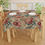 Thumbnail: Antique Vintage Floral Tablecloth for Dining & Entertaining