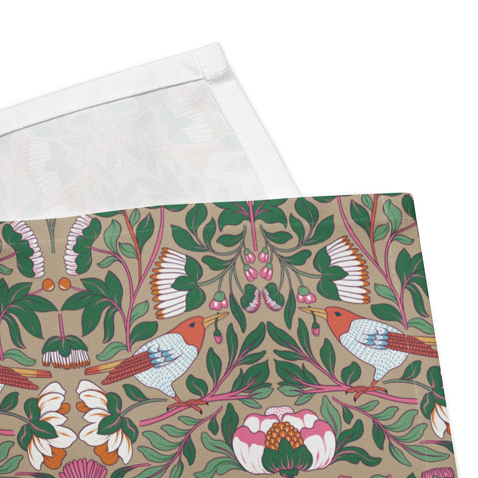 Thumbnail: Morris Style Cloth napkin set