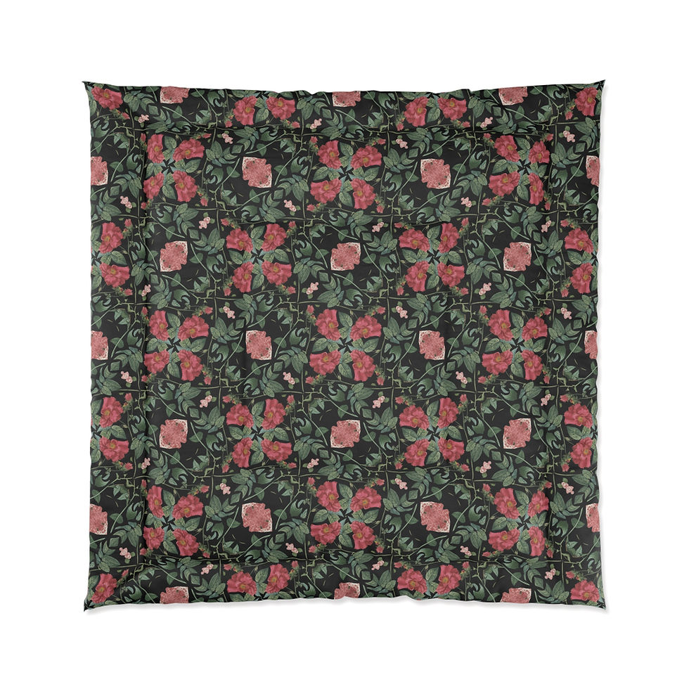 Thumbnail:  Comforter - Rose Garden Comforter