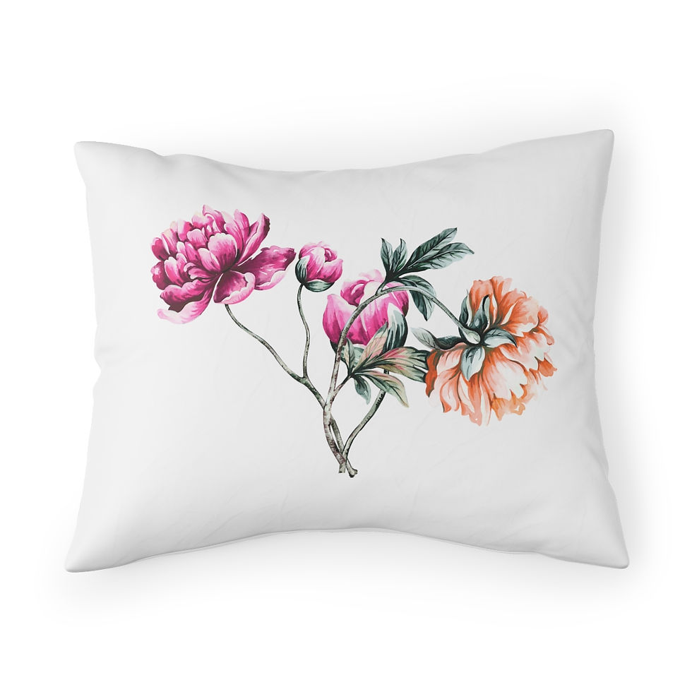 Thumbnail: Peony Spring Pillow Sham