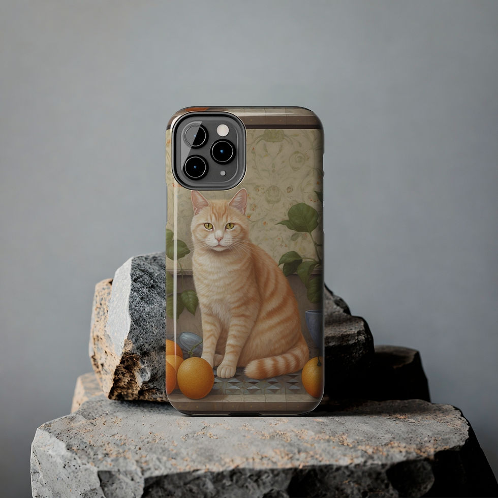 Thumbnail: Golden Cat  Tough Phone Cases