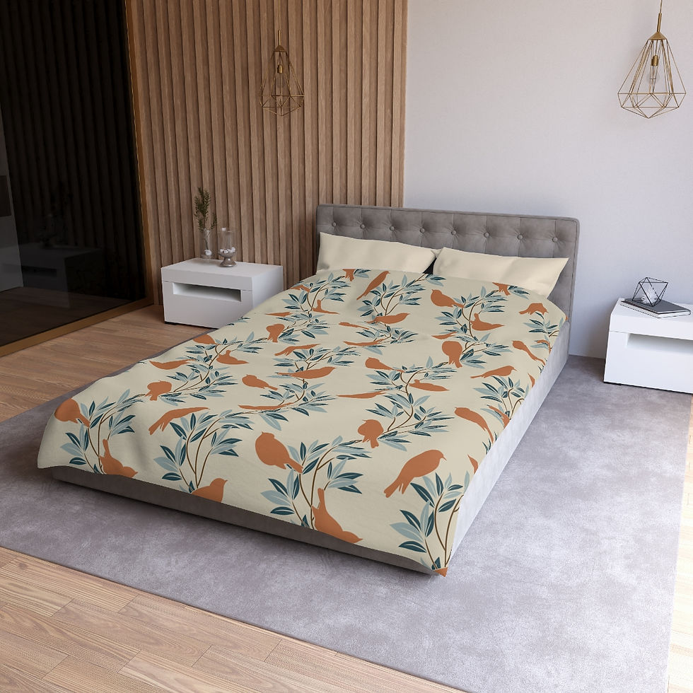 Thumbnail: The Grove #1 Microfiber Duvet Cover