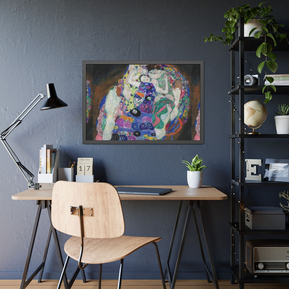Thumbnail: Gustav Klimt Framed Paper Posters