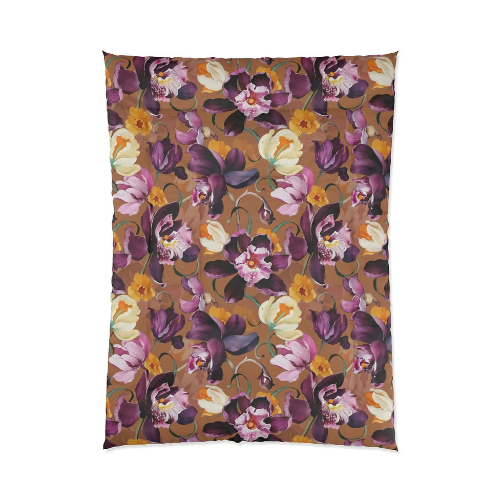 Thumbnail: Purple Iris Comforter