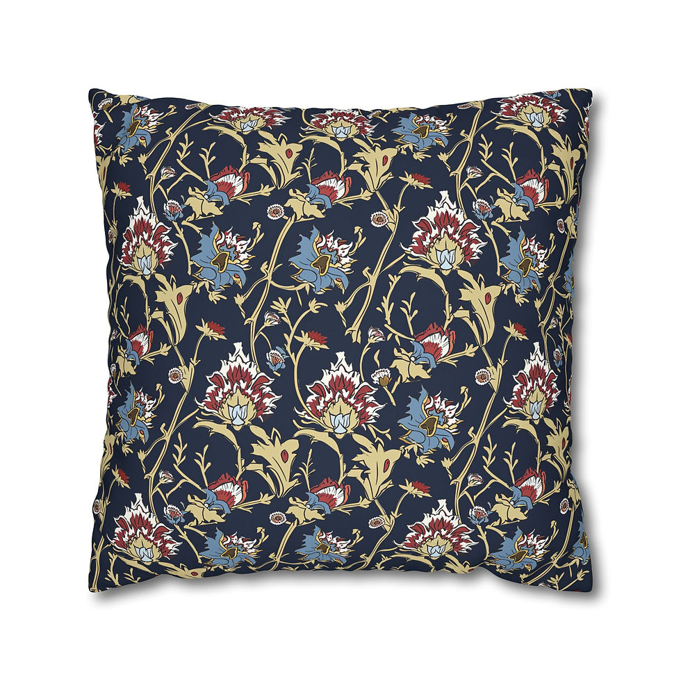 Thumbnail: Floral Vine Decorative Pillowcase
