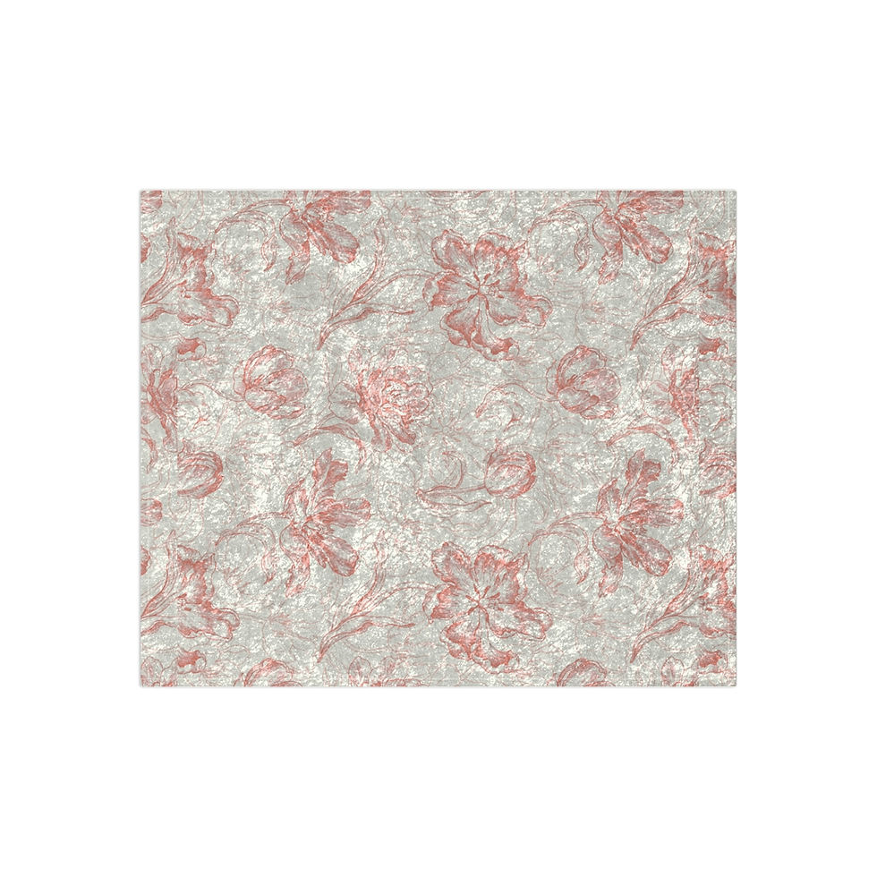 Thumbnail: Carnelia Crushed Velvet Blanket