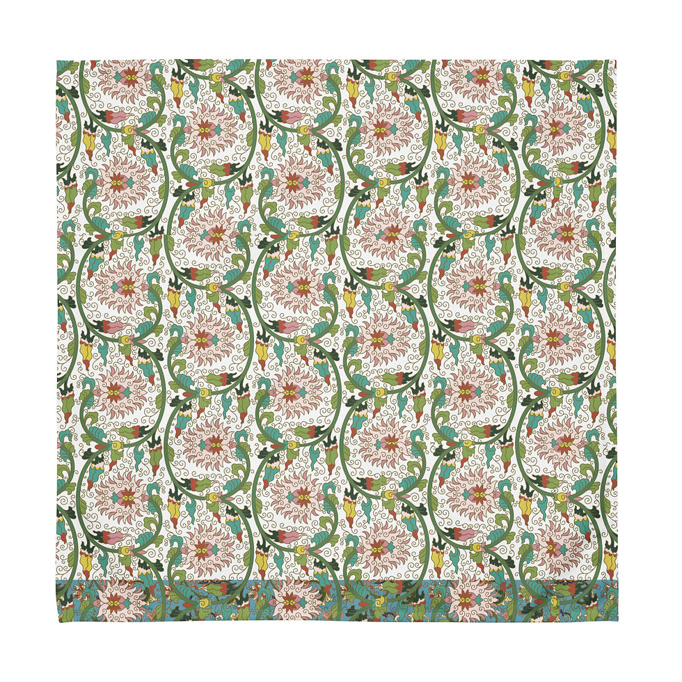 Thumbnail: Colorful Chinese 2 Cloth napkin set
