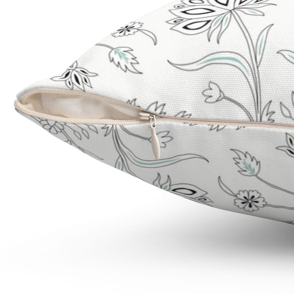 Thumbnail: Clementina Spun Polyester Square Pillow