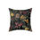 Thumbnail: Exquisite Devotion Black/Gold Faux Suede Square Pillow