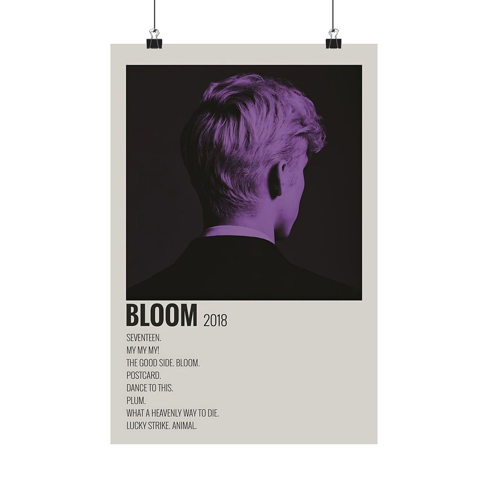 Thumbnail: BLOOM, 2018 Matte Vertical Posters