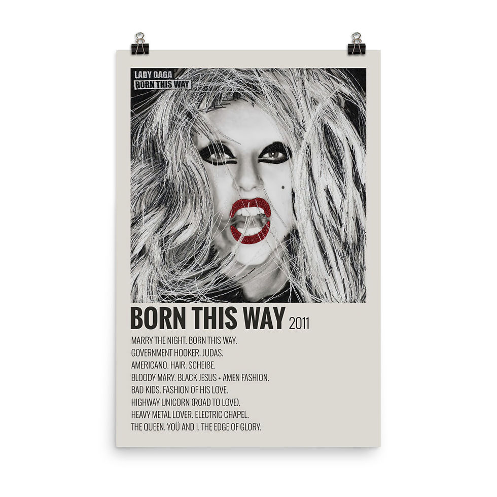 Thumbnail: Born This Way 2011 Poster