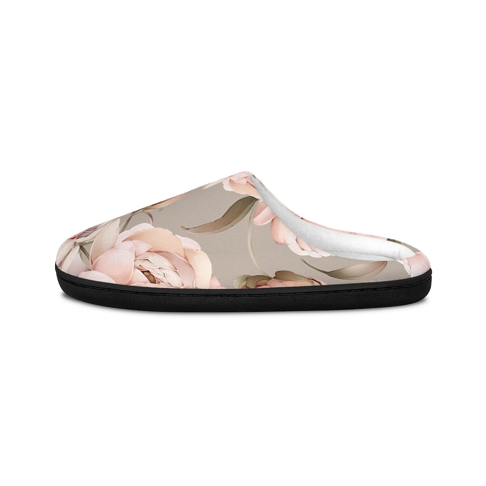 Thumbnail: Peony Bliss Women's Indoor Slippers