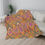 Thumbnail: Paisley Orange Sherpa Blanket