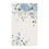 Thumbnail: Blue Hydrangea Floral Tea Towel — Cottage Kitchen Dish Towel