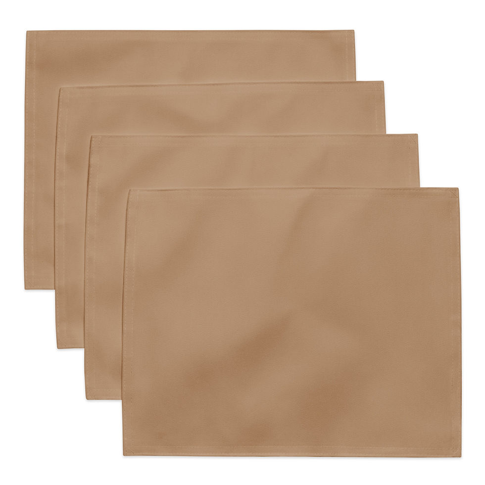 Thumbnail: Gold Damask Placemat Set