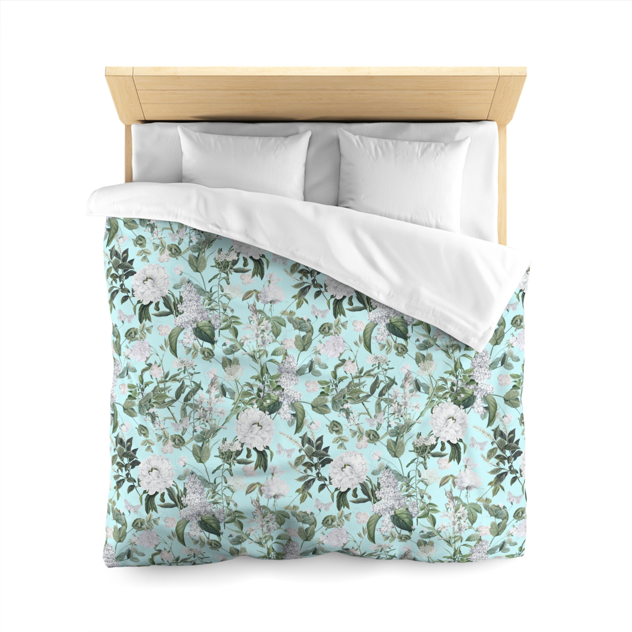 Copy of Lush Green (teal) Microfiber Duvet Cover