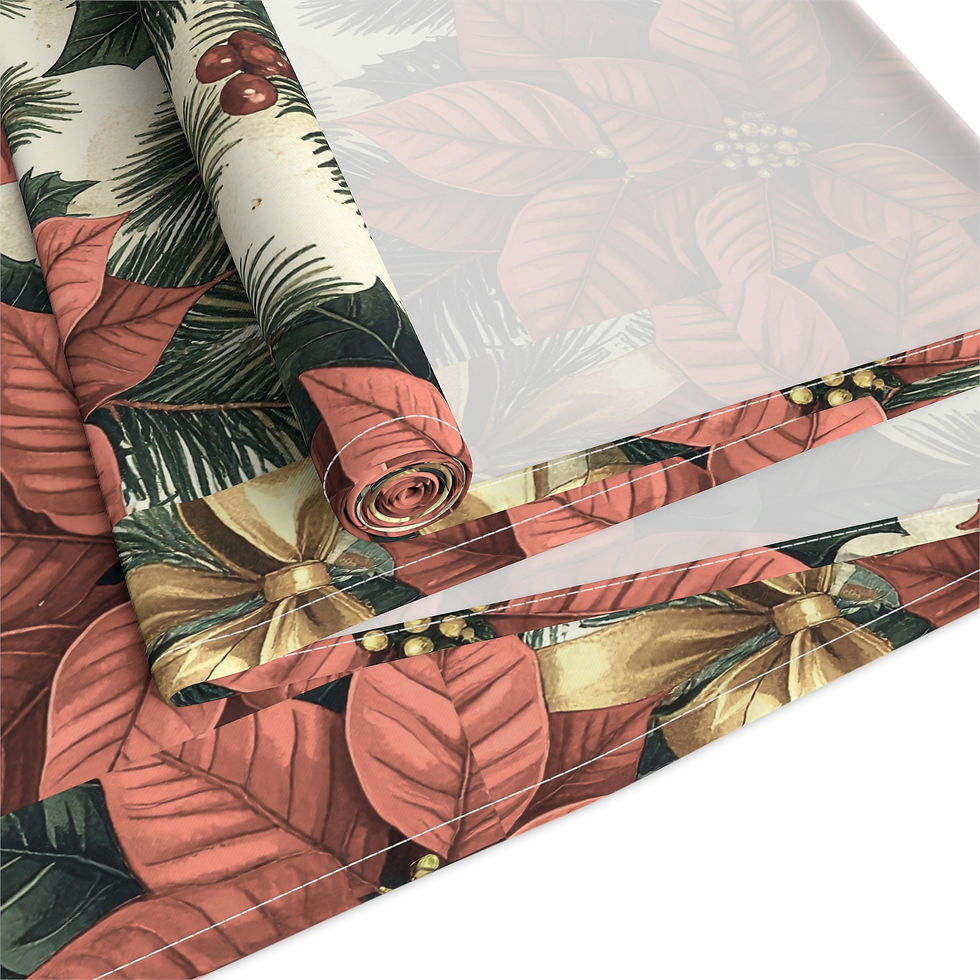 Thumbnail: Festive Floral Table Runner