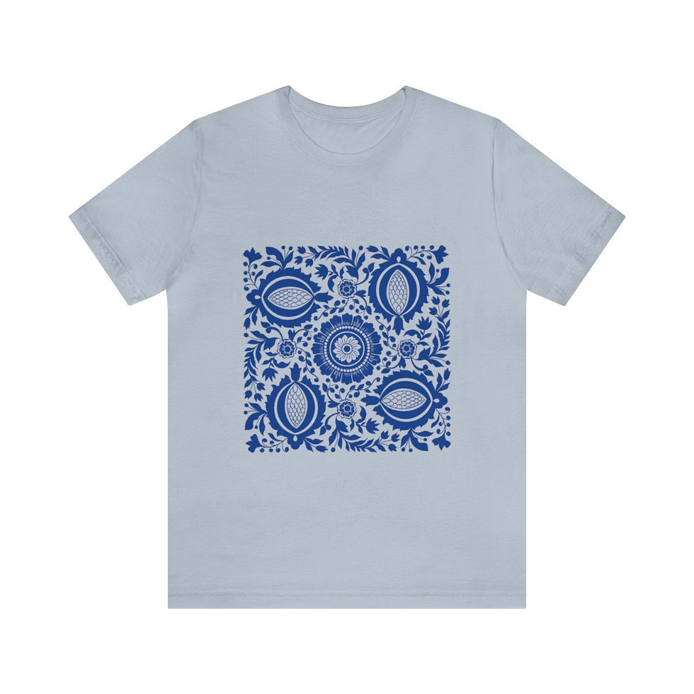Thumbnail: Fabergén Blue Jersey Short Sleeve Tee