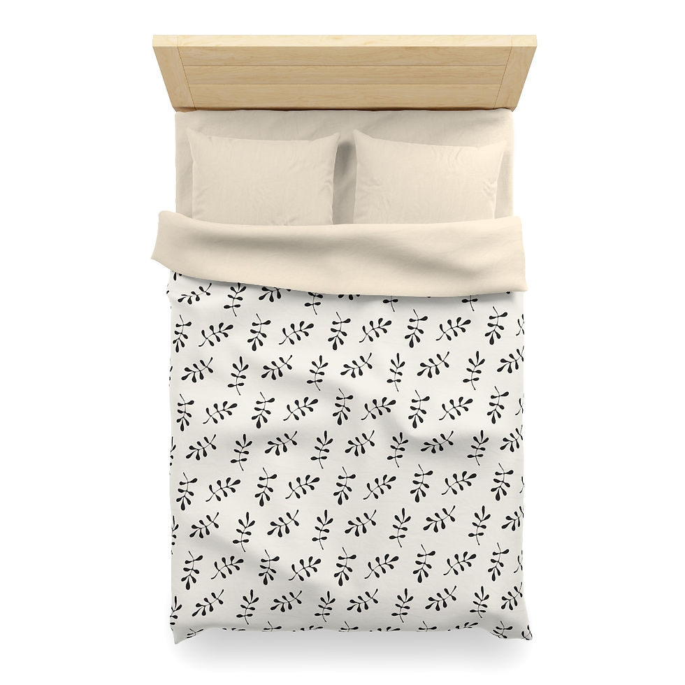 Thumbnail: Just Little Twigs Microfiber Duvet Cover