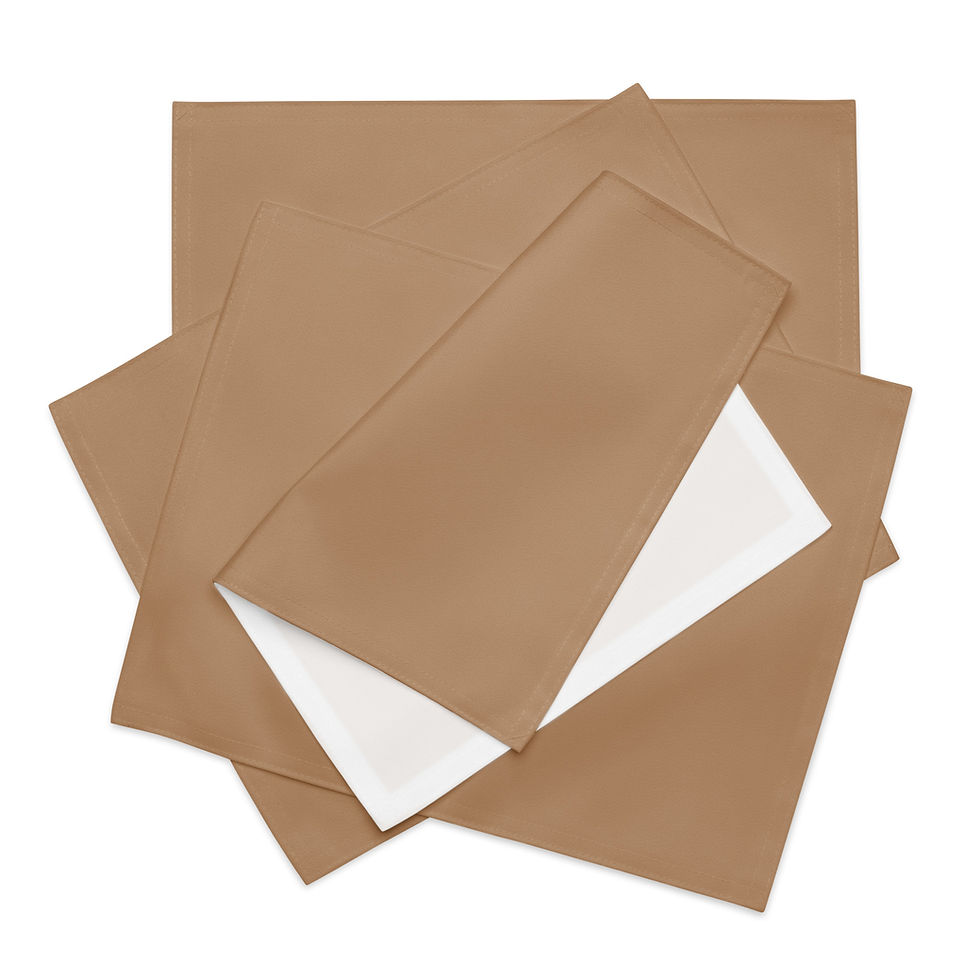 Thumbnail: Gold Damask Placemat Set