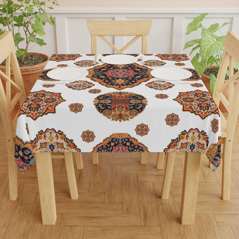 Thumbnail: India Rani Tablecloth  