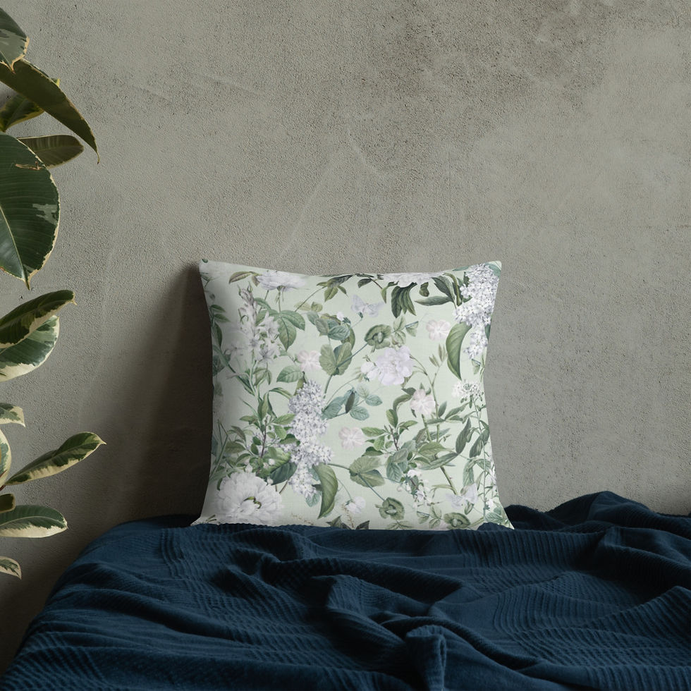 Thumbnail: Lush Green (Sage) Premium Pillow