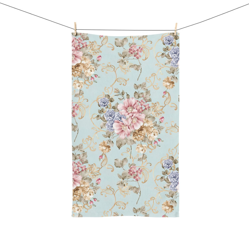 Thumbnail: Heavenly Floral Hand Towel