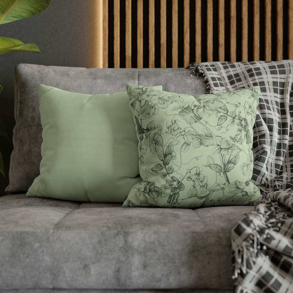 Thumbnail: Lillies/sg Spun Polyester Pillowcase