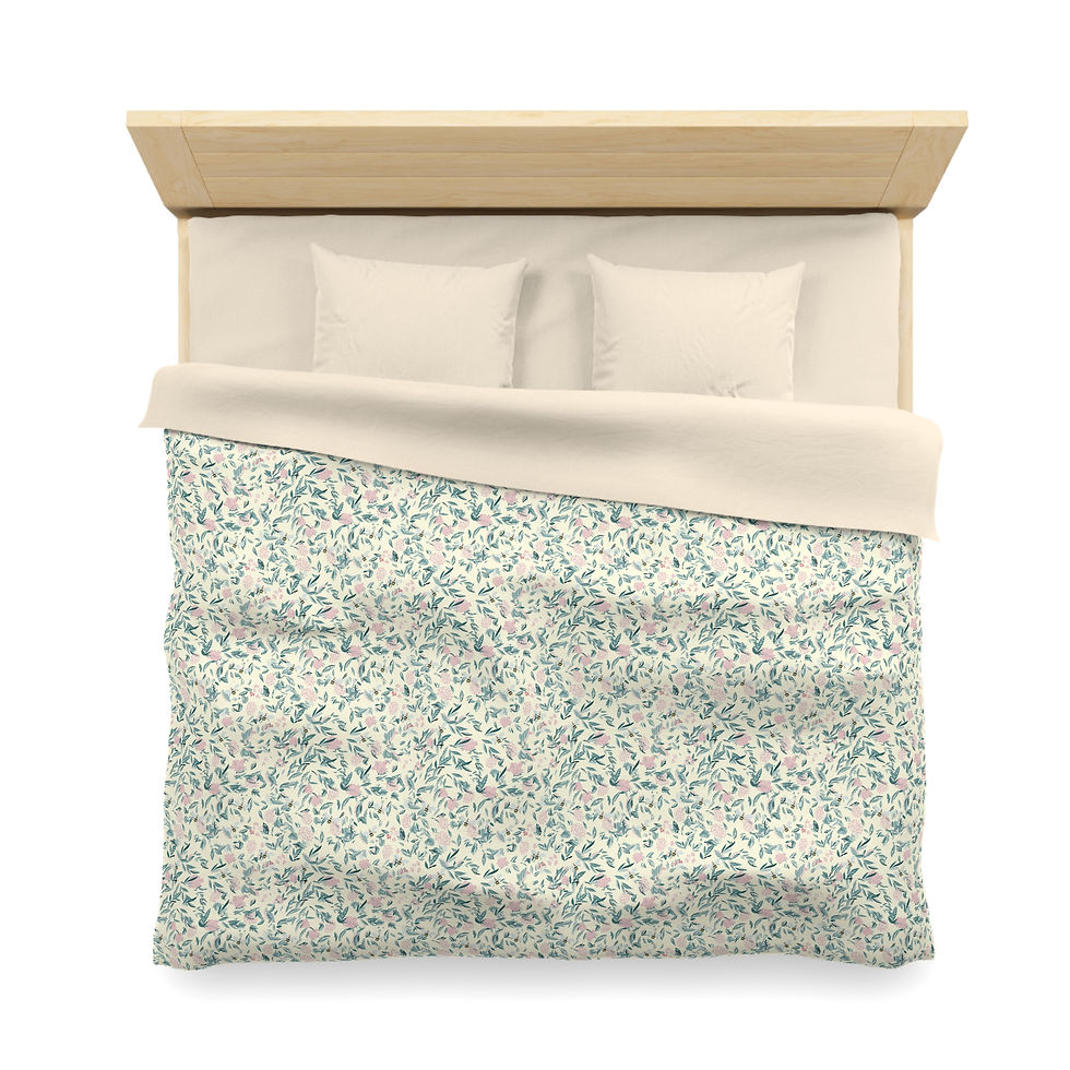 Thumbnail: Floral Duvet Cover