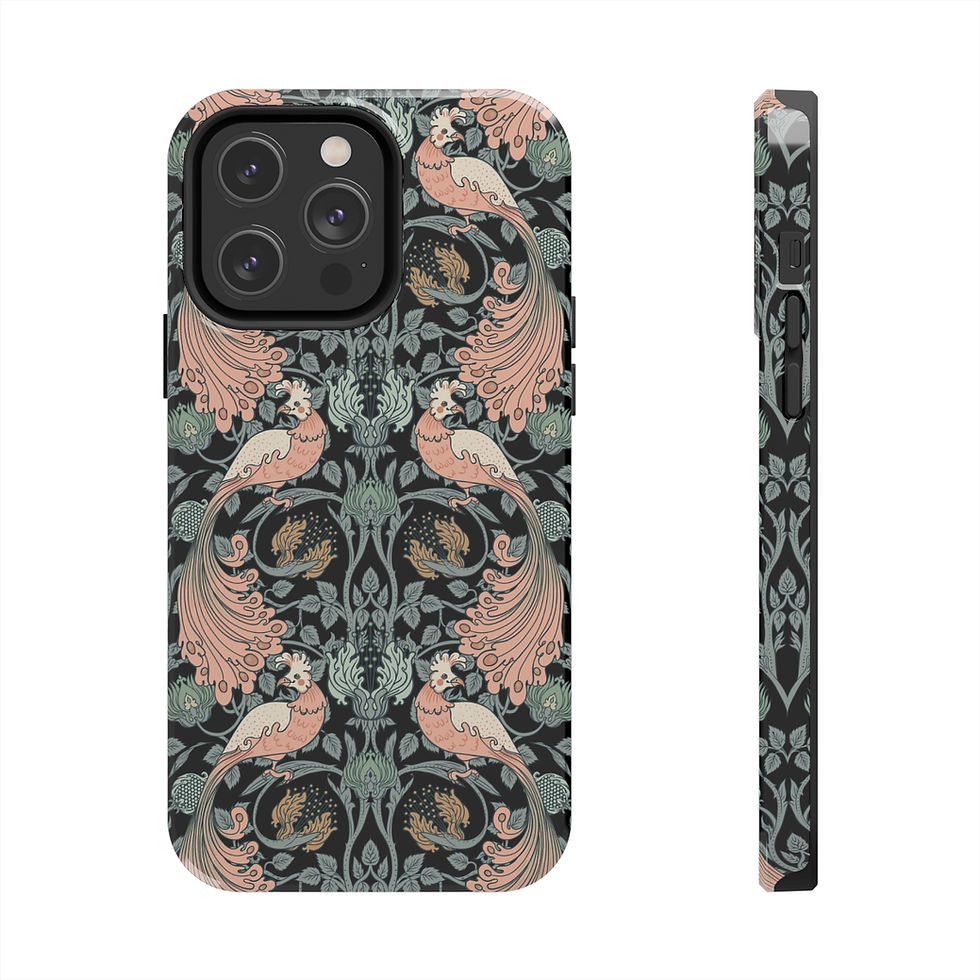 Thumbnail: Gothic Flamingo  Designer Tough Phone Cases, Case-Mate