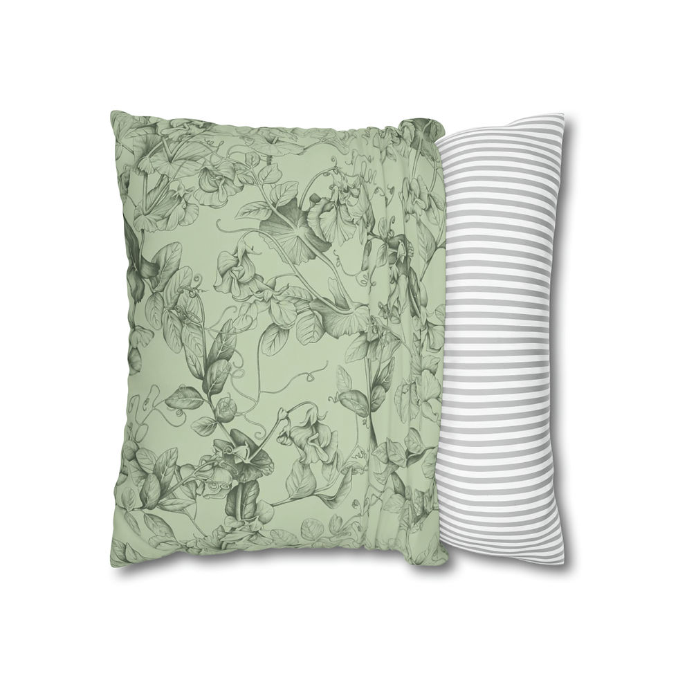 Thumbnail: Lillies/sg Spun Polyester Pillowcase