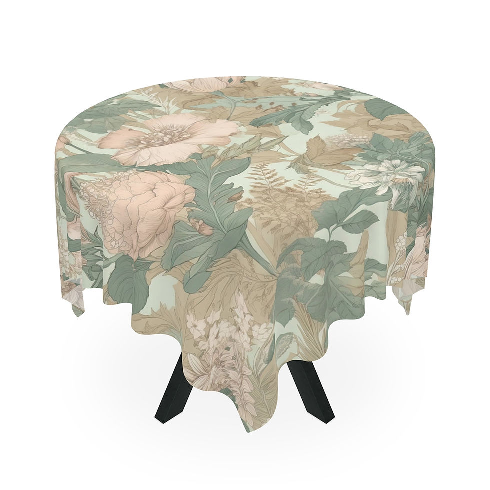 Thumbnail: Vintage Garden Tablecloth