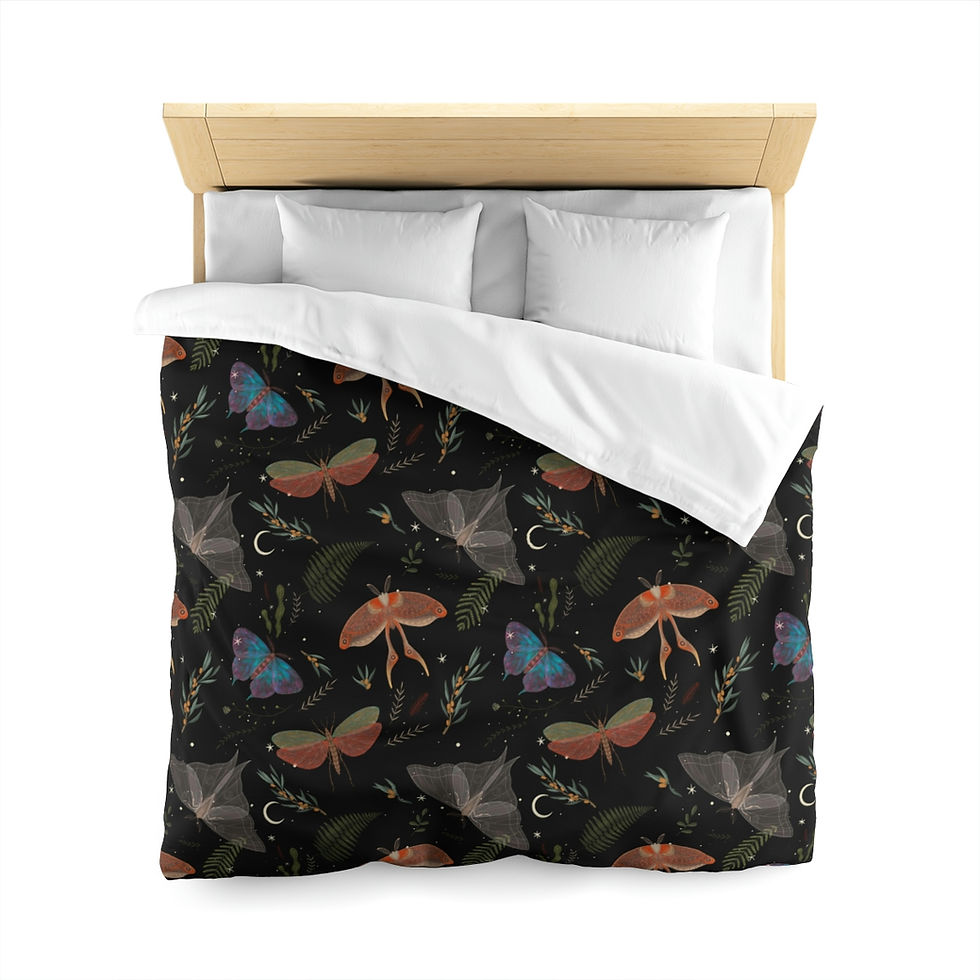 Thumbnail: Tales of Magic Microfiber Duvet Cover