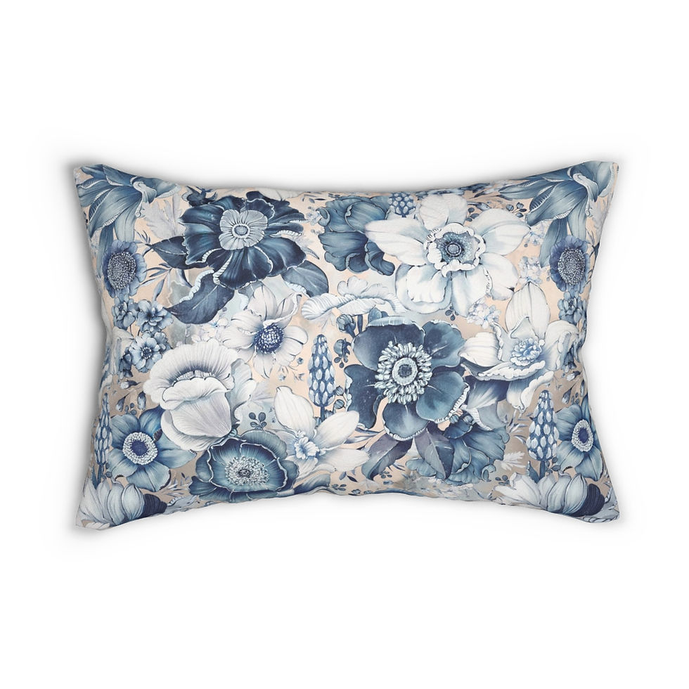 Thumbnail: BG Spun Polyester Lumbar Pillow
