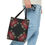 Thumbnail: Tineco Studios Roses Circle  Tote Bag, Chic Reusable Shopping Bag