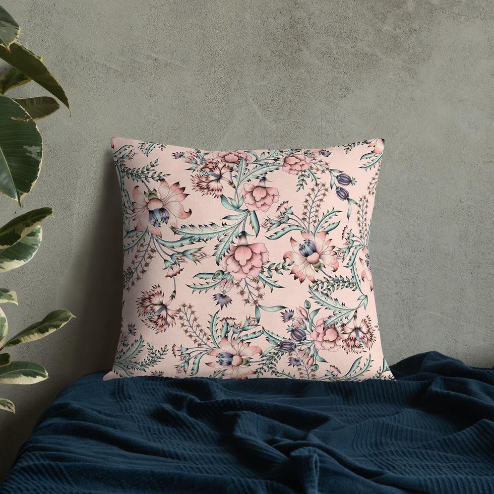 Thumbnail: Mid Summer Dream (Pink) Premium Pillow