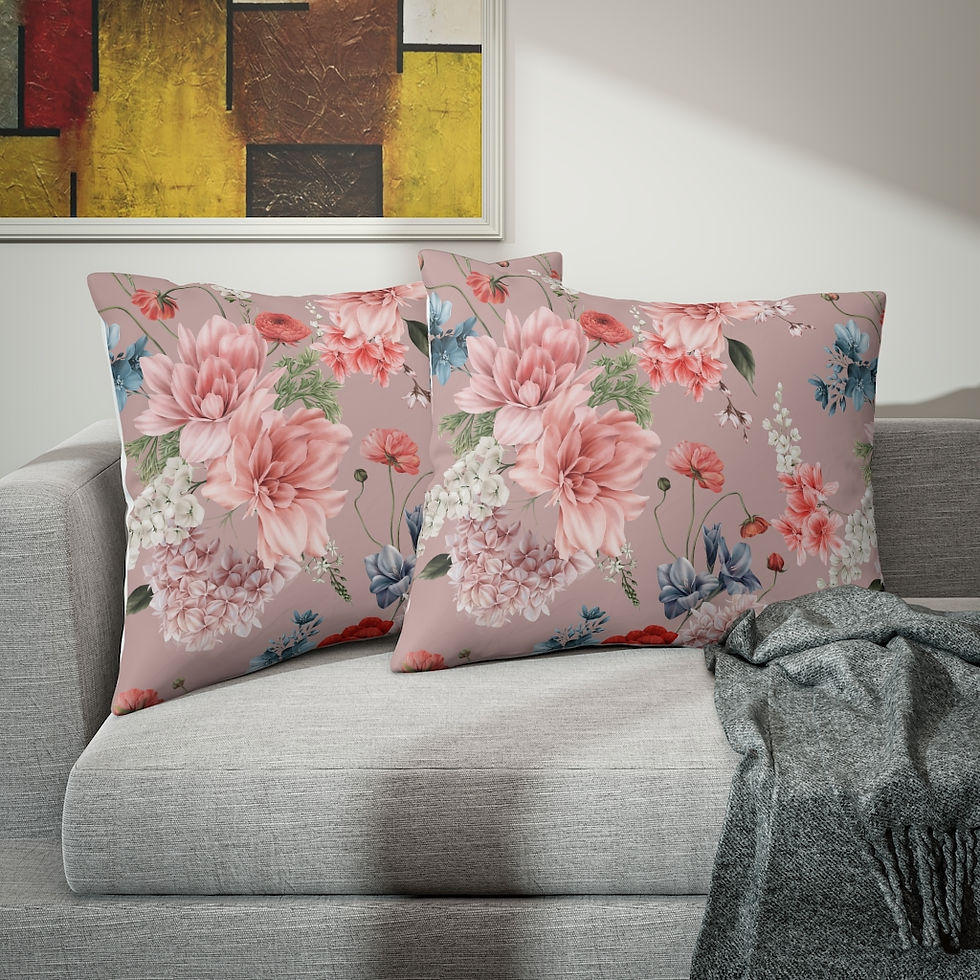 Thumbnail: Fiona II Blush Pillow Sham Pillowcase