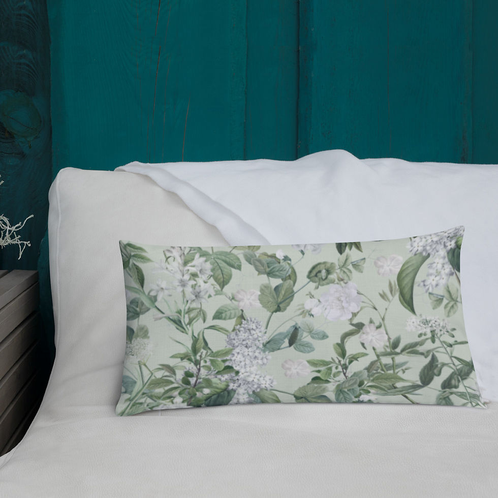 Thumbnail: Lush Green (Sage) Premium Pillow