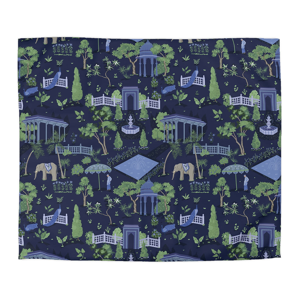 Thumbnail: MUGHAL Garden Duvet Cover
