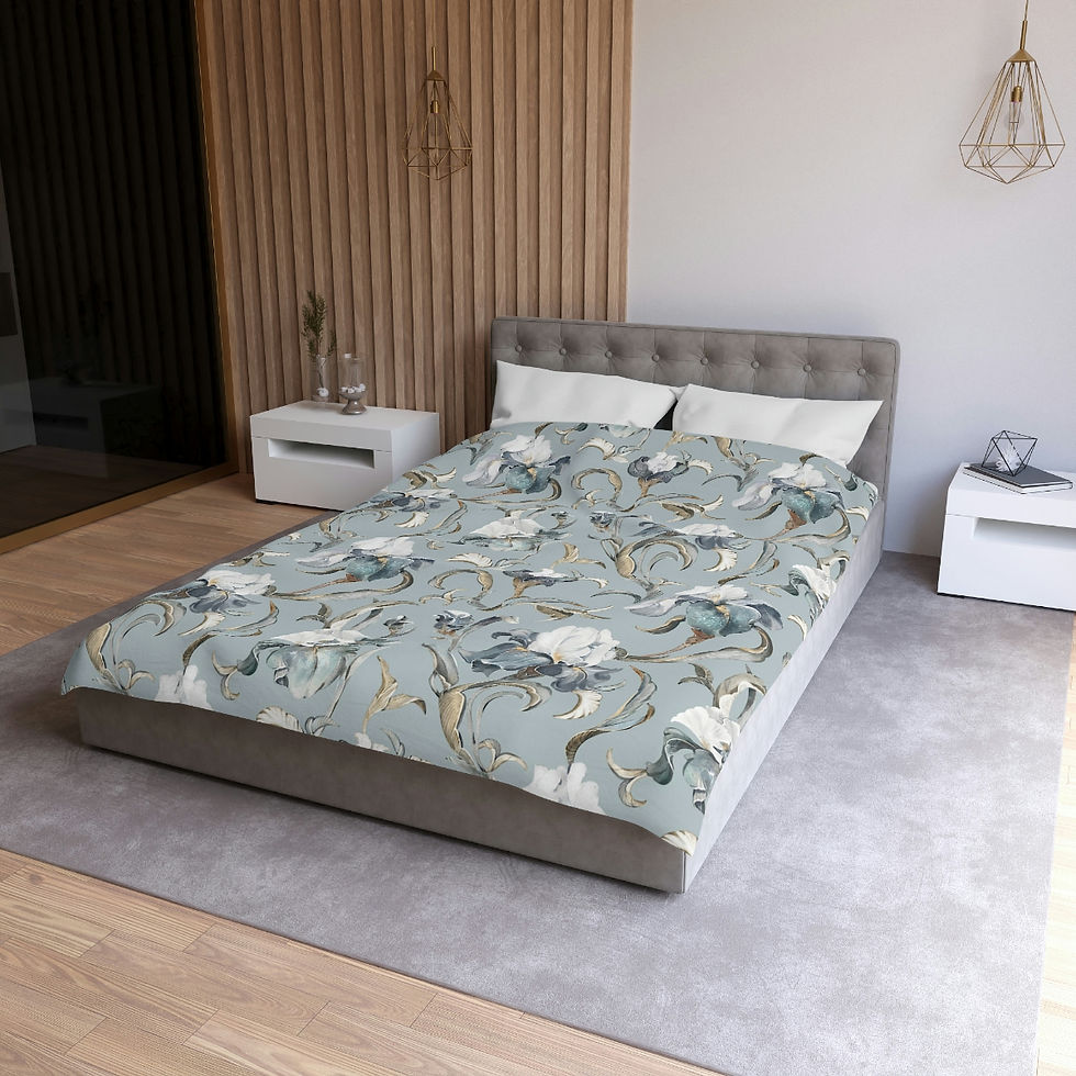 Thumbnail: Lily Microfiber Duvet Cover
