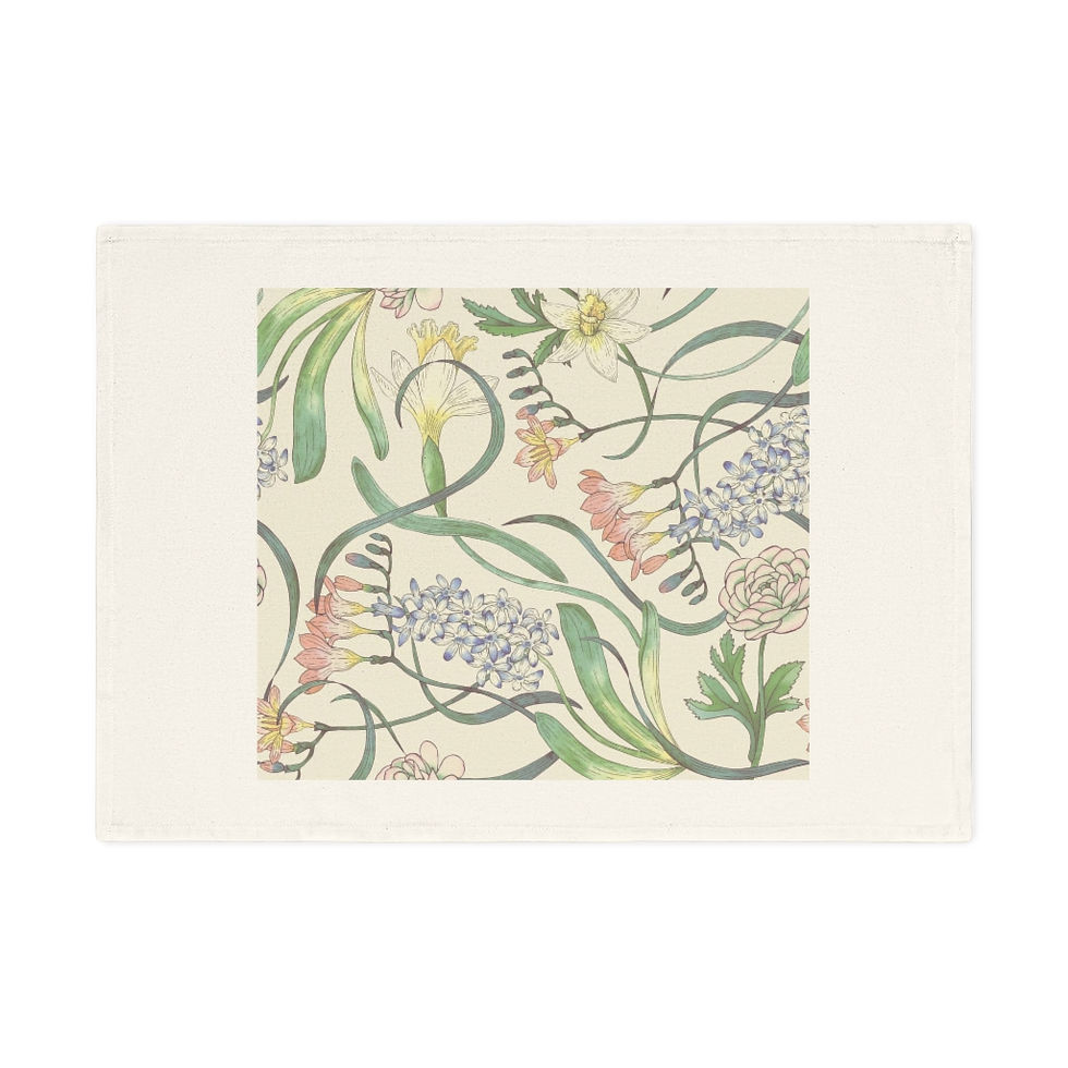 Thumbnail:  Botanica (off white) Cotton Tea Towel