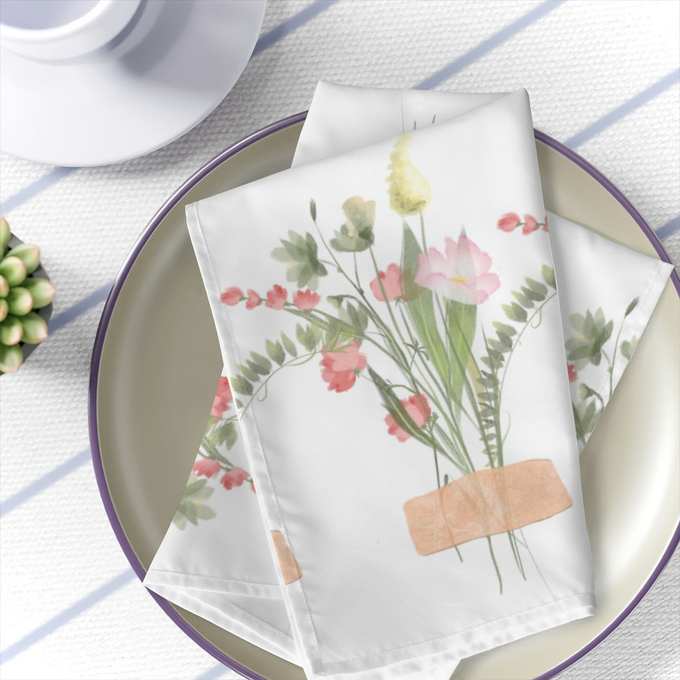 Thumbnail: A Touch of Spring Napkins