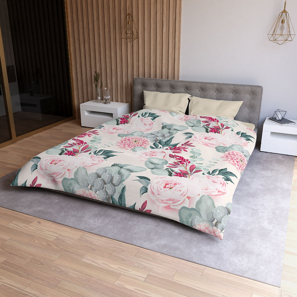 Thumbnail: Pretty Pink Microfiber Duvet Cover