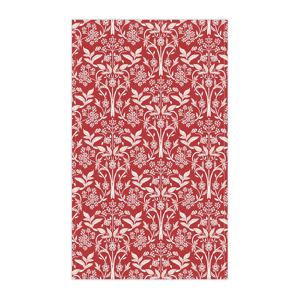 Thumbnail: Holiday Red Tea Towel