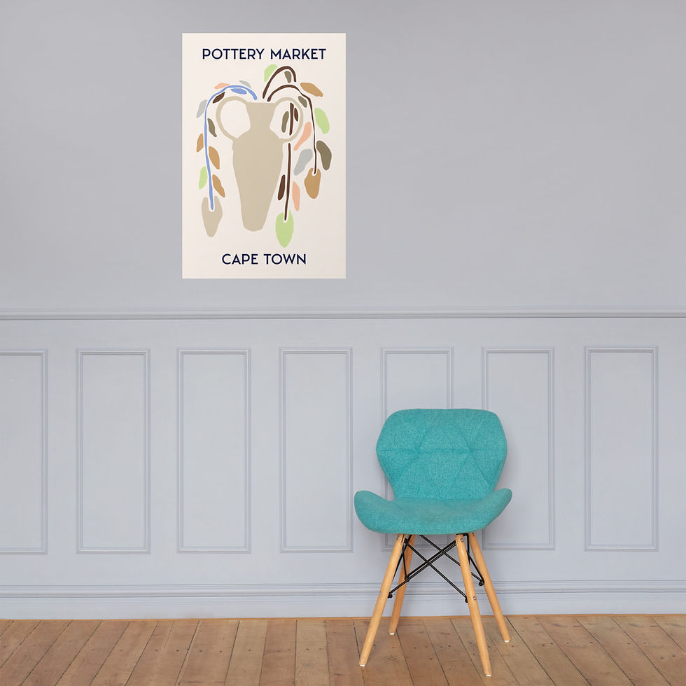 Thumbnail: Pottery Market  Cape Town  Poster   