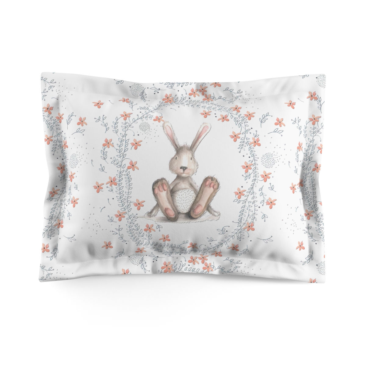 LG Collection Bunny Microfiber Pillow Sham