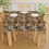 Thumbnail: Sunflower Vintage Tablecloth — Rustic Autumn Floral Dining Decor